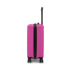 Swiss Mobility YVR 21.5" Hardside Carry-on Luggage -  Hot Pink-Lined interior with dividing panel, practical pockets, and tightening straps to keep content organized and in place
