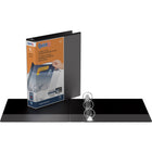 Davis Group QuickFit Round-Ring View Binder - 1 1/2" - Black-11.5"H x 10.75"W (For Letter Size)