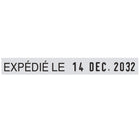 Trodat 4817 Self-Inking Phrase Dater - French-Self-inking to eliminate the need for separate ink pad