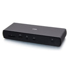 C2G Thunderbolt 4 & USB-C 10-in-1 Dual Display Docking Station - Black-BC 1.2 and Apple Charge 2.1A USB-A port for enhanced mobile charging