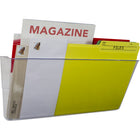 Storex Standard Wall Files Legal - Clear - 2 Pack-10