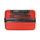 Swiss Mobility YVR 21.5" Hardside Carry-on Luggage - Orange-Single 360-degree spinner wheels for effortless, smooth and quiet rolling