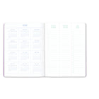 Orange Circle Studio Vibrant Poppies Just Right Monthly Planner - 7.5" x 9.75" - Assorted Colours - Bilingual-4
