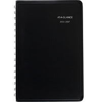 AT-A-GLANCE 2026-2027 Weekly Academic Desk Planner - 8" H x 4-7/8" W - Assorted Colours - Bilingual-13 months: August 2026 - August 2027