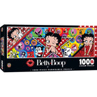 Masterpieces Puzzle Company Betty Boop 1000 Piece Panoramic Jigsaw Puzzle-4