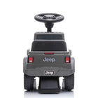 Freddo Jeep Rubicon Foot to Floor Ride-On for Toddlers - Grey-Convenient Storage: Features seat storage for toys and snacks, perfect for toddlers on the go