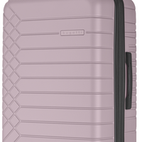 Bugatti Mecca Collection 30" Hardside Checked Spinner Luggage - Lilac-Made of ABS/PC