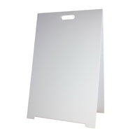 Flipside Premium Corrugated Plastic Dry Erase Marquee Easel-Easy to assemble