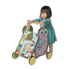 Manhattan Toy Wildwoods Owl Wooden Cart Shape Sorter-6