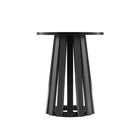 Manhattan Comfort Layla Modern Coffee and End Table - Black - Set of 2-30 Day Limited Manufacturer's Warranty