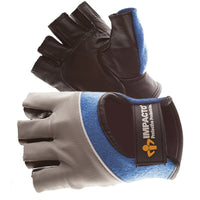Impacto 400-00 Half Finger Impact Glove, Medium-Multipurpose work glove with padding