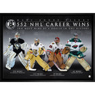 Marc-andre Fleury 552 Career Wins - Framed Canvas - 31" x 22"-Premium canvas print with gallery-wrapped edges