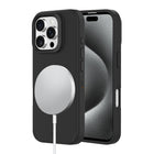AXS PROTech Pulse D3O MagSafe Compatible Case Made with Recycled Materials for Apple iPhone 16 Pro - Black-Enhanced grip with unique style