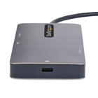 Startech USB C Multiport Adapter - Dual HDMI Video - 4K 60Hz - 2Pt 5Gbps USB-A Hub - 100W Power Delivery Pass-Compatibility: USB-C travel docking station is compatible with Windows-based USB-C & Thunderbolt 3/4/USB4 laptops such as HP, Dell, Lenovo, Surface Laptop 3 and up/Pro 7 and up, Chromebooks; Supports Windows, ChromeOS and Ubuntu 20.04 Kernel 5.15 and up