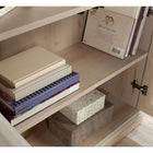 Sauder 5-Shelf Bookcase - Pacific Maple-Safety first: Wall anchor kit provided to help prevent tip-over accidents