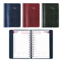 Brownline 2027 Twin Wire Daily Planner - 8" x 5" - Assorted-12-Month: January 2027 to December 2027