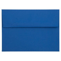 JAM Paper A7 Invitation Envelopes, 5.25 x 7.25, Presidential Blue, 1000 Pack (563913397B)-Presidential blue
