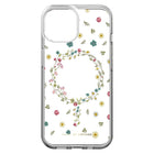 Ideal of Sweden Clear Mid MagSafe Case iPhone 17e/16e/15/14/13 - Petite Floral-Protective design with raised edges to protect the camera and screen