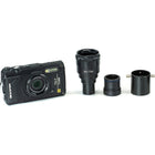 OM System TG-7 Industry Digital Camera with NY-TGV Kit - Black-Add Fast, Reliable Digital Imaging to Your Stereo Microscope - Streamline your stereo microscope imaging with fast, dependable capture