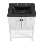 Modway Steam 24" Bathroom Vanity - White/Black-8