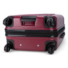 Roots Banff Medium Luggage - 24" - Merlot-Retractable push-button trolley handle for easy handling