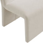 Modway Emory Fabric Upholstered Dining Side Chair - Salt-9