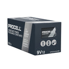 Duracell Procell 9V Alkaline Batteries - 12 Pack-Packaged in bulk and individually date-coded for effective inventory management