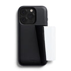 Bellroy 3-Card Cell Phone Case for Apple iPhone 15 Pro  - Black-Fits up to 3 cards
