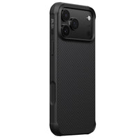 PITAKA Military-Grade Protective Case for iPhone 17 Pro Max - Black-Aerospace-grade aramid fiber for strength and style