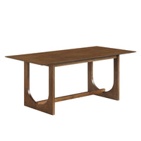 Modway Ashcroft Rectangular Dining Table - 69" - Walnut-Rectangular Dining Table