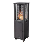 EnerG+ Outdoor Wood Pellet Patio Heater-Designed to run efficiently on pellets, providing a sustainable and eco-friendly heating solution.
