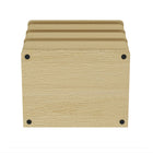 Manhattan Comfort Molly 26" Modern Nightstand 2-Piece Set - Natural Oak-30 Day Limited Manufacturer's Warranty