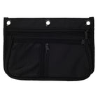 Staples 3-Ring Binder Pouch with Gusset - Assorted Colours-Handy 3-ring pouch fits standard binders