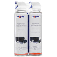 Kopplen Air Duster - 10 oz - 2 Pack-Safe Gentle Cleaning – Clean safely without abrasions