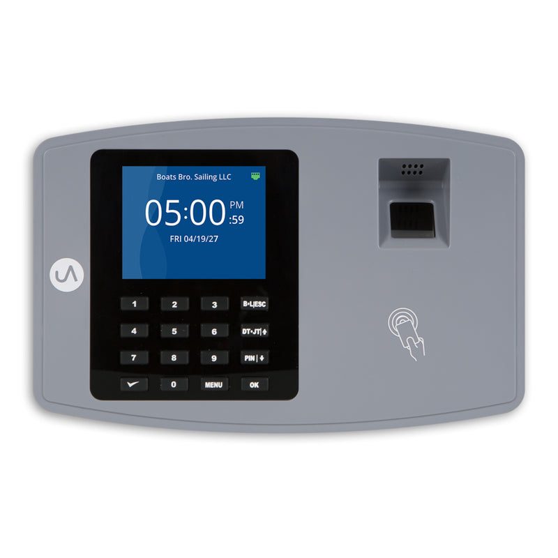 uAttend BN6000N Cloud-Connected Fingerprint LAN Time Clock System