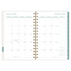 Mead 2027 Small Weekly/ Monthly Planner - 8-1/2" x 6" - Art Nouveau - Bilingual-Durable poly cover
