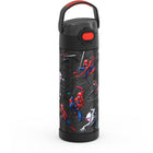Thermos FUNtainer Bottle with Spout - 470mL - Spiderman-Stainless steel construction