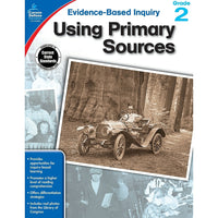 eBook: Carson Dellosa 104860-EB Using Primary Sources - Grade 2-You will receive two emails: one confirming your entire order, and one with a "Download Software" buttonYou can download immediately or return to your email to download later