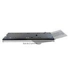 Intekview Venus Keyboard Tray - 27" x 13" - Right-Handed - 21" Rail-EZ-Glide track system (21" standard, 18" available)