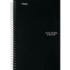 Five Star 2-Subject Premium Notebook - 9-1/2" x 6" - Assorted - 160 Pages-Premium paper
