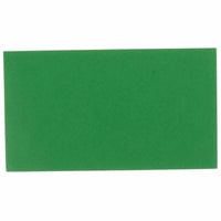 JAM Paper Blank Flat Note Cards - 3Drug Size - 2" x 3-1/2" - Green - 100 Pack-Color: Green Blank Note Cards
