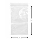 KL Rubber Resealable Polyethylene Bag with Hang Hole - 2 Mil - 6" x 9” - 1000 Pack-Recyclable and environmentally friendly