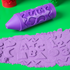 Kinetic Sand Stamp N' Roll Crayon-themed Multi-Pack Playset-One & only Kinetic Sand: Made from natural sand, Kinetic Sand is reusable, never dries out & sticks together for easy cleanup; it’s safe for creative play, sand art & kids crafts