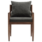Modway Remington Wood Dining Armchair - Charcoal-8