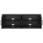 Hudson&Canal Thornwell TV Stand for TV's up to 78" - Black Grain-Clean with a soft, dry cloth and no harsh chemicals or abrasive cleaning materials