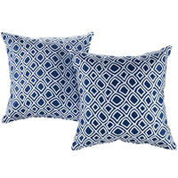 Modway Outdoor Patio Pillow Set - Balance - Set of 2-Indoor/Outdoor Throw Pillow