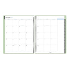 Five Star Academic Paper Scapes Weekly/Monthly Planner - 11" x 9" - Beach - Bilingual-Durable poly cover