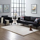 Modway Enyssa Solid Shag Area Rug - 5 ft W x 8 ft L - Ivory White-Shag Weave Of Approx. 2 Inches