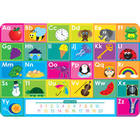 Ashley Productions The Original Fun Mat Welcome Mat - 15.5" x 23.5" - ABC Pictures Welcome-Measurement & Design: The ABC Pictures Welcome Mat measures 15.5" x 23.5".