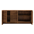 Modway Emric Wave 66" 4-Door Sideboard - Walnut-8